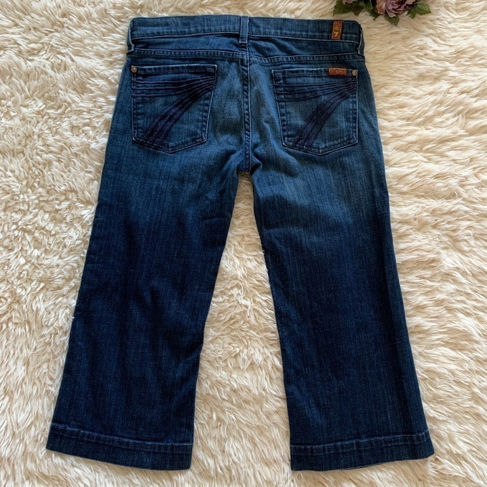 7 For All Mankind Cropped Dojos Size 29 - Picture 3 of 8